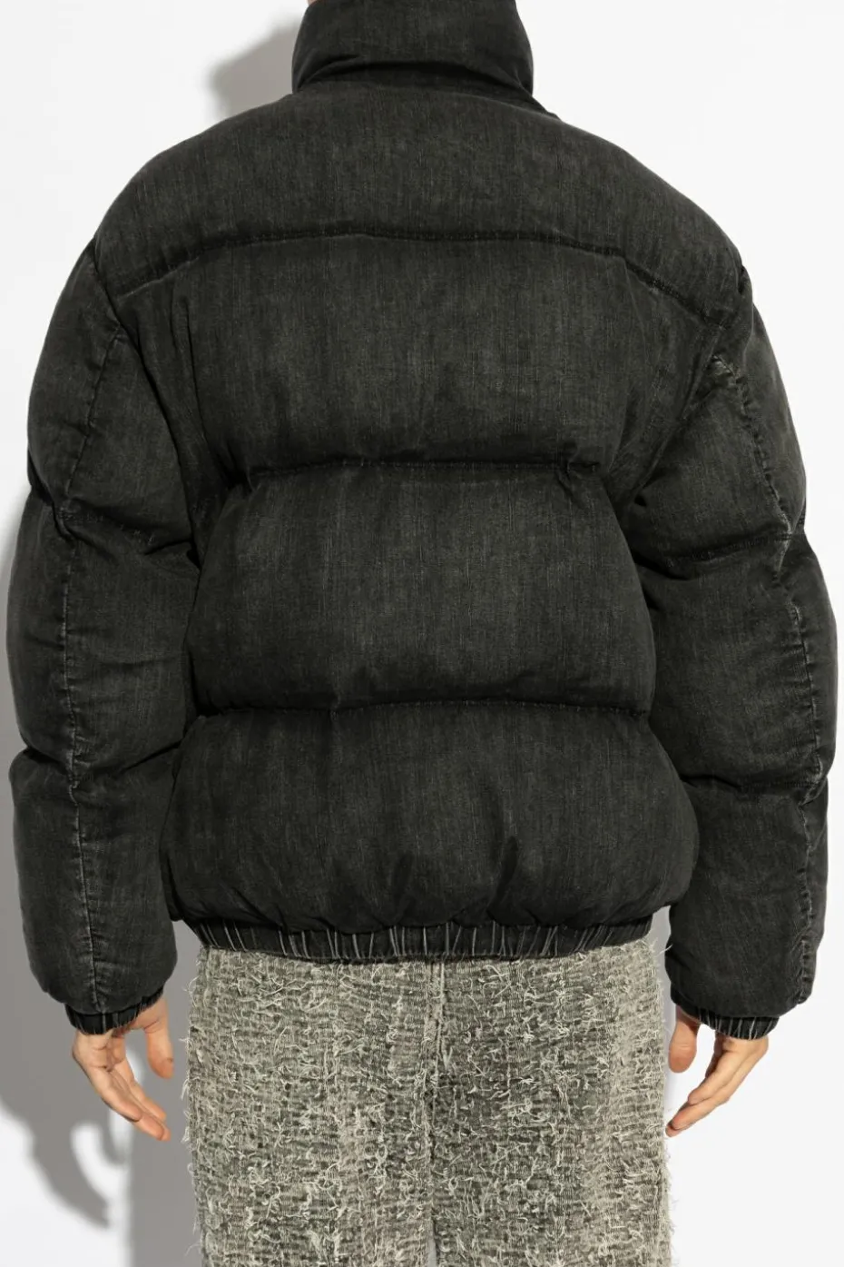 Diesel CZARNY Ocieplana kurtka ‘W-MONS-A’