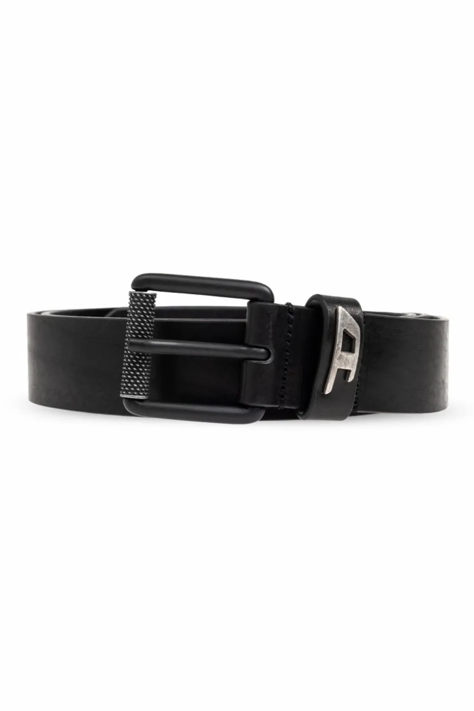 Diesel CZARNY Pasek `B-DAVE II`