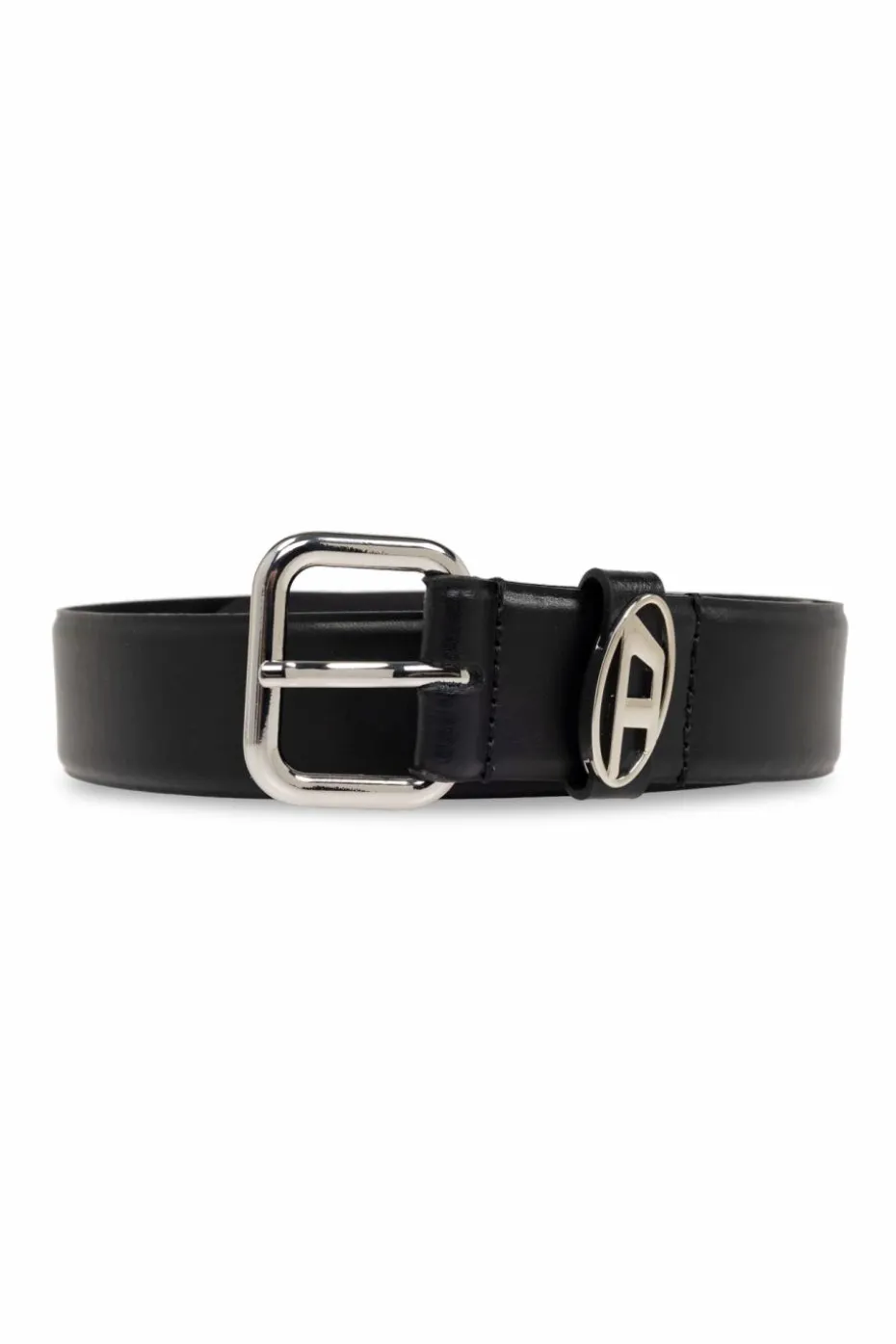 Diesel CZARNY Pasek `B-1DR OVAL`