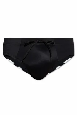Diesel CZARNY Slipy kąpielowe `ALFIE-D-CORE`