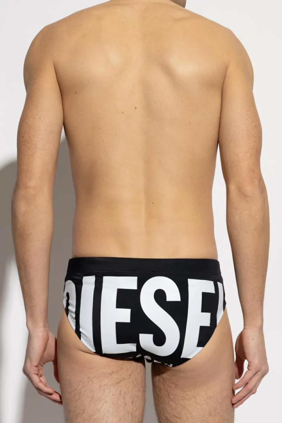 Diesel CZARNY Slipy kąpielowe `ALFIE-D-CORE`