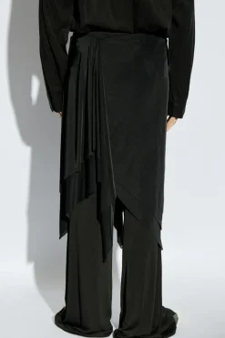 Diesel CZARNY Spodnie `P-FRIZZA-PLAIN`