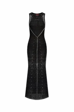 Diesel CZARNY Sukienka `M-RAB`