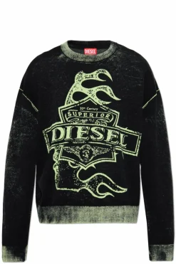 Diesel CZARNY Sweter `K-BELEZ`