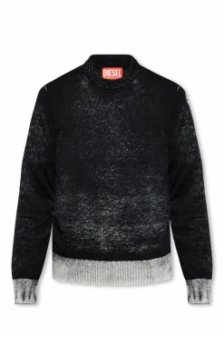 Diesel CZARNY Sweter ‘K-LARENCE-B’