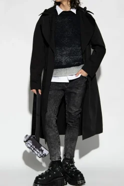 Diesel CZARNY Sweter ‘K-LARENCE-B’