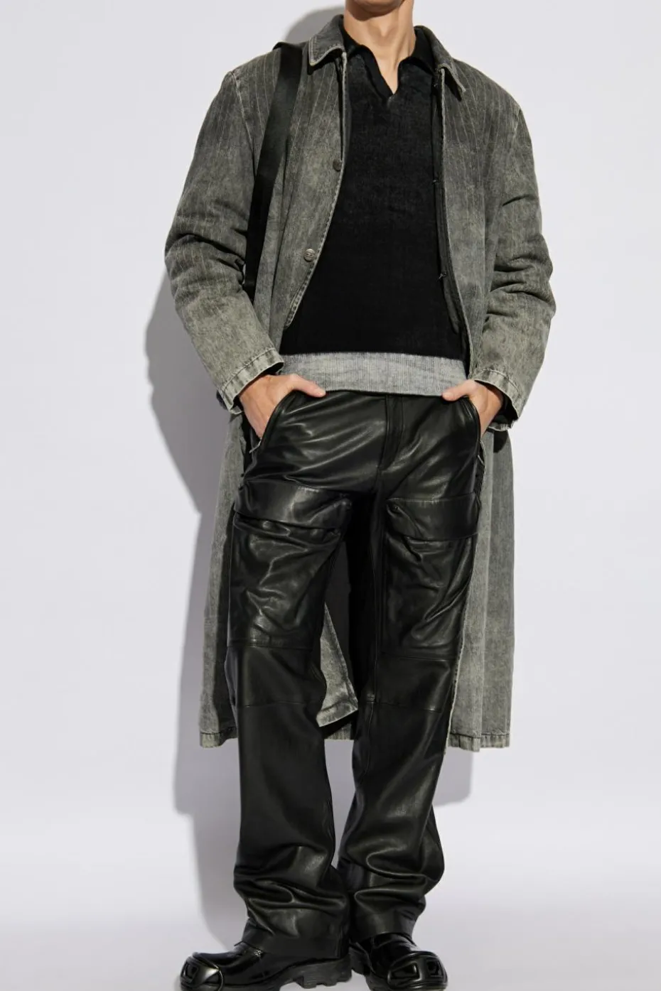 Diesel CZARNY Sweter `K-LORENZO`