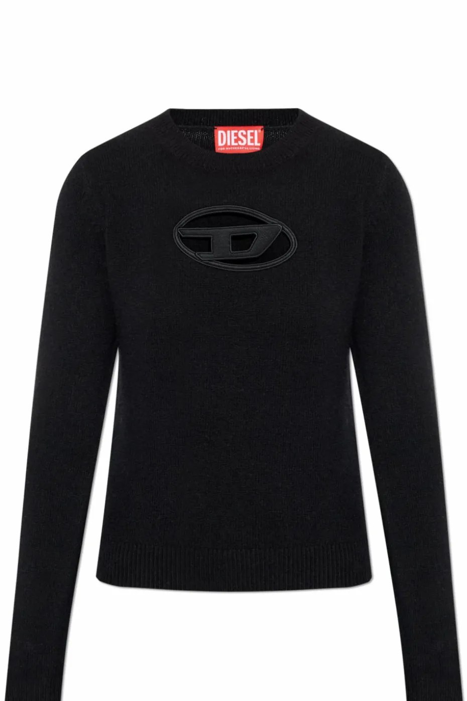 Diesel CZARNY Sweter `M-AREESA-SLIM`