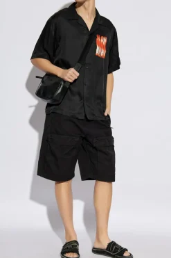 Diesel CZARNY Szorty `P-BEECK-SHORT`