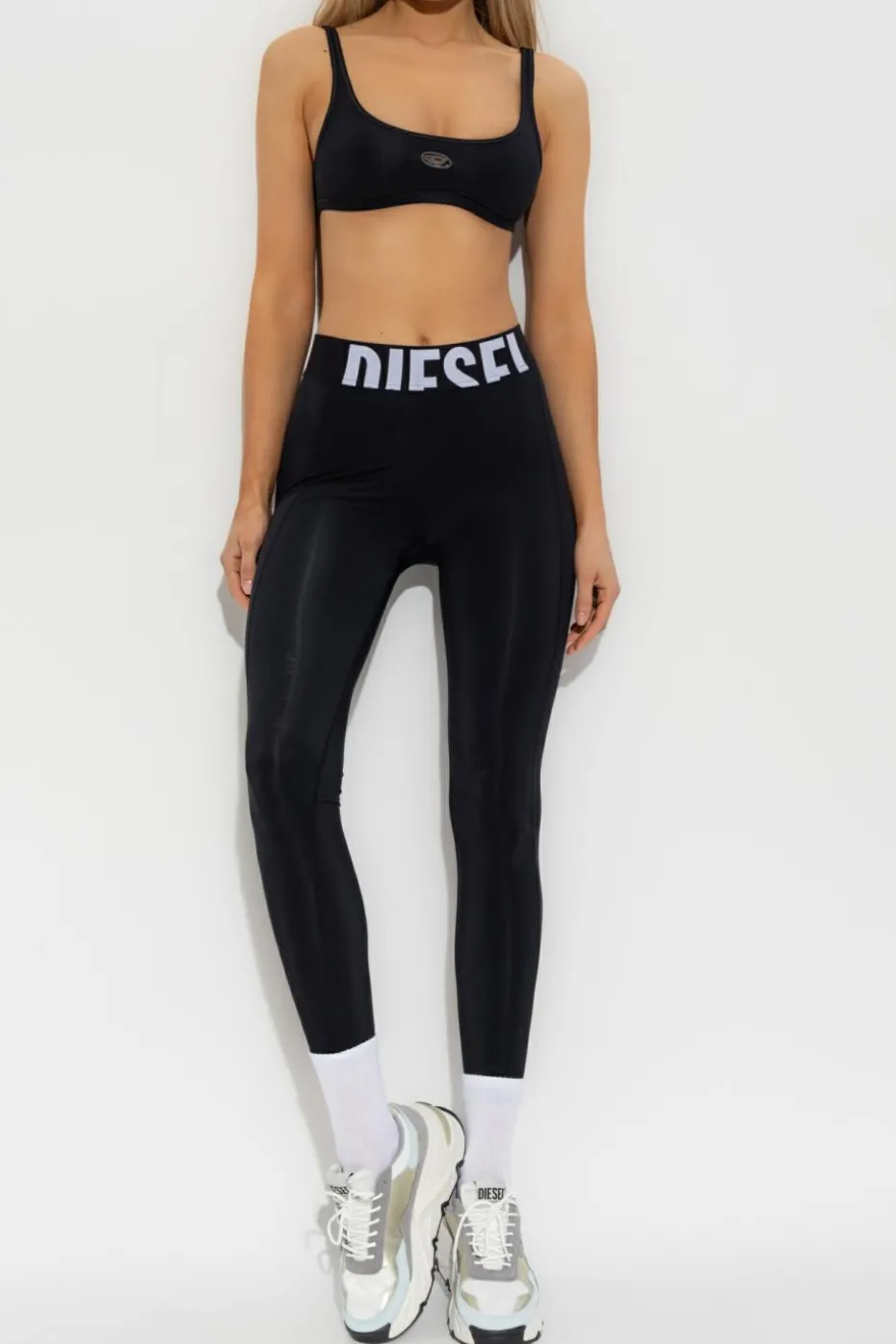 Diesel CZARNY Top `CHELSEA-UTLT`