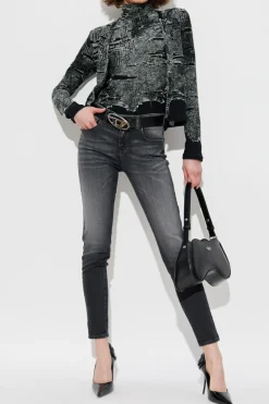 Diesel CZARNY Top `M-ALMA`