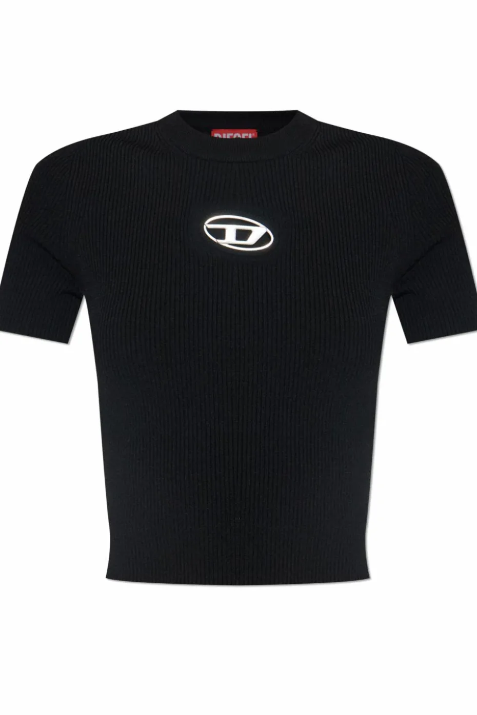 Diesel CZARNY Top `M-VALARI-SS`