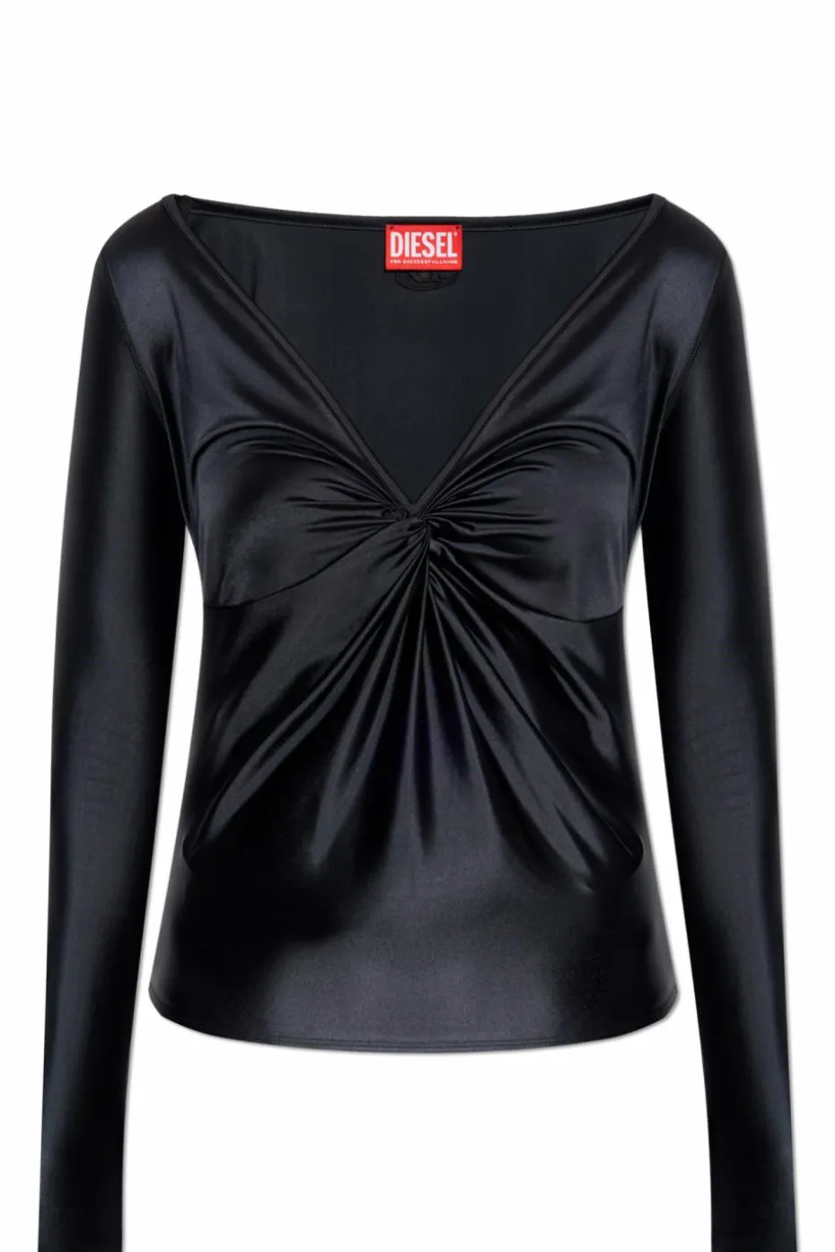 Diesel CZARNY Top `T-KNOT`