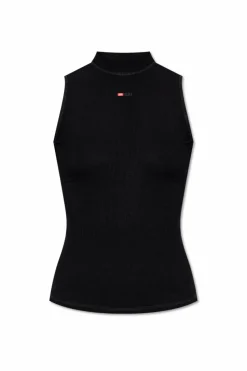 Diesel CZARNY Top `T-MOKKY-SL-MICRODIV`