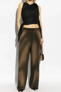 Diesel CZARNY Top `T-PERSEA-PLAIN`