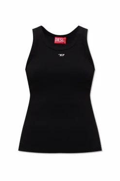 Diesel CZARNY Top z logo