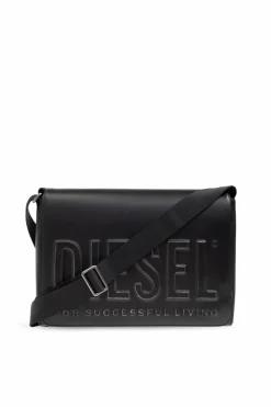 Diesel CZARNY Torba na ramię ` DSL 3D MESSENGER S`