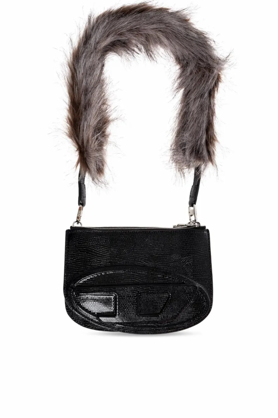 Diesel CZARNY Torba na ramię `1DR 2.0 1DR TWIN`