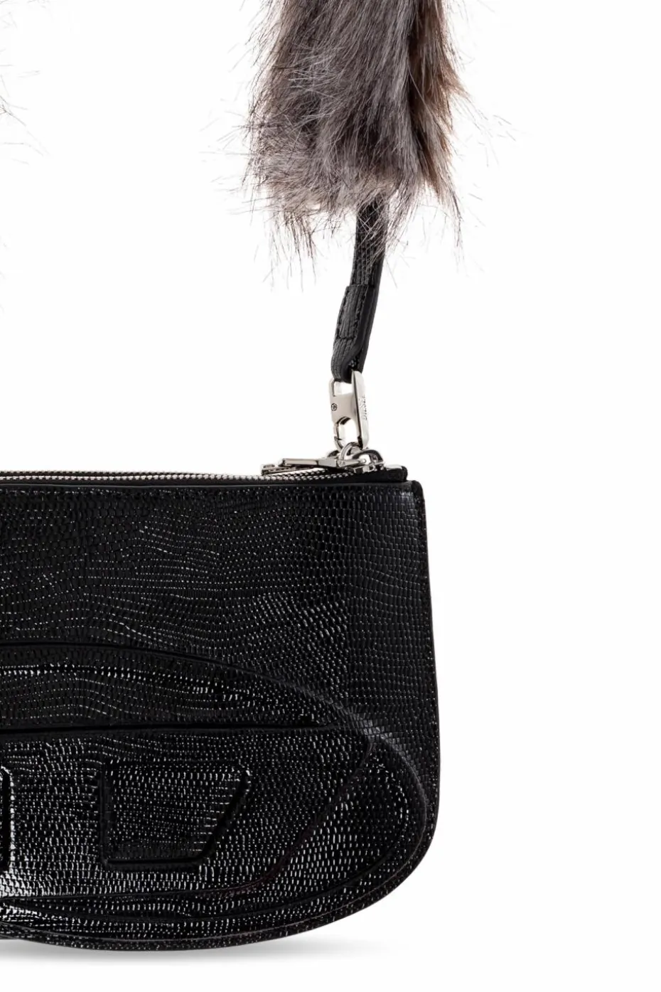 Diesel CZARNY Torba na ramię `1DR 2.0 1DR TWIN`
