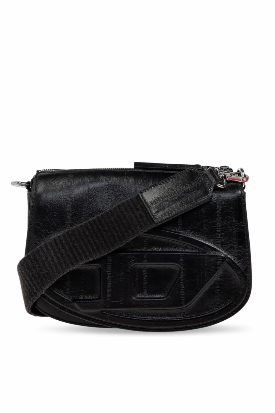 Diesel CZARNY Torba na ramię `1DR 2.0 1DR CAMERA BAG`