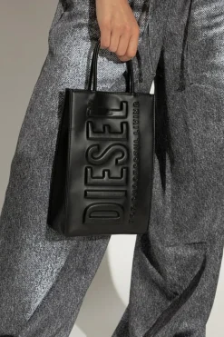 Diesel CZARNY Torba na ramię `DSL 3D SHOPPER M`