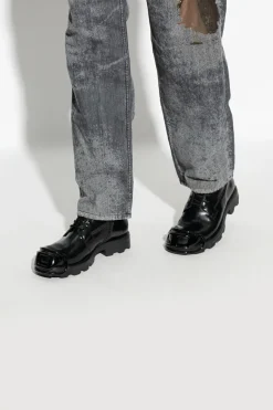 Diesel CZARNY Trapery ‘D-HAMMER BT’