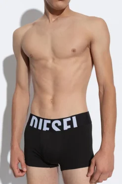 Diesel CZARNY Trójpak bokserek z logo