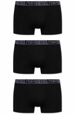 Diesel CZARNY Trójpak bokserek `UMBX-DAMIENTHREEPACK`