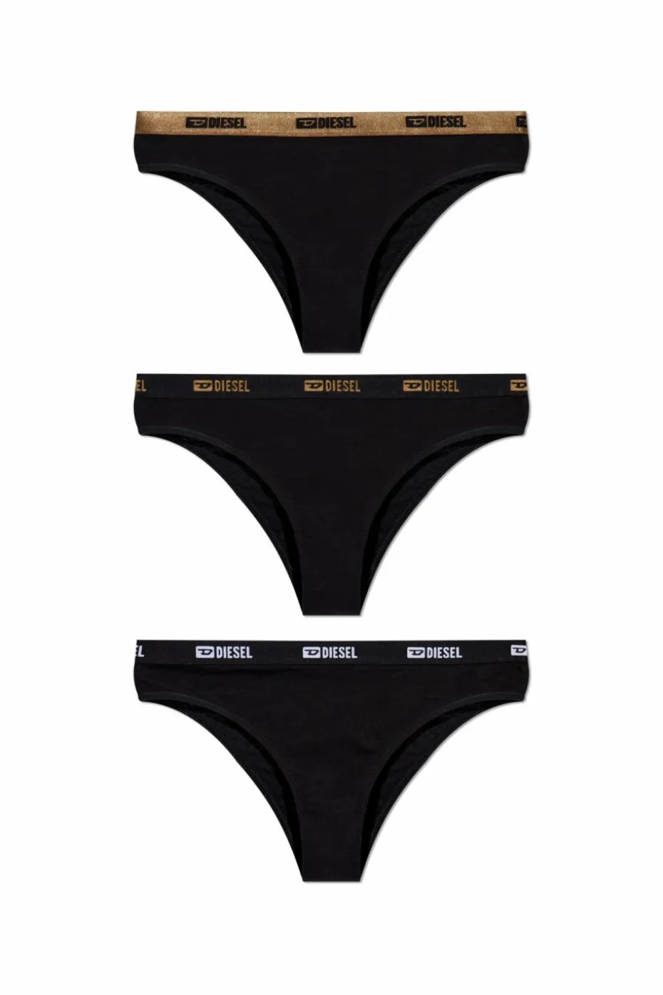 Diesel CZARNY Trójpak fig `MARTA-GFT-3PACK`