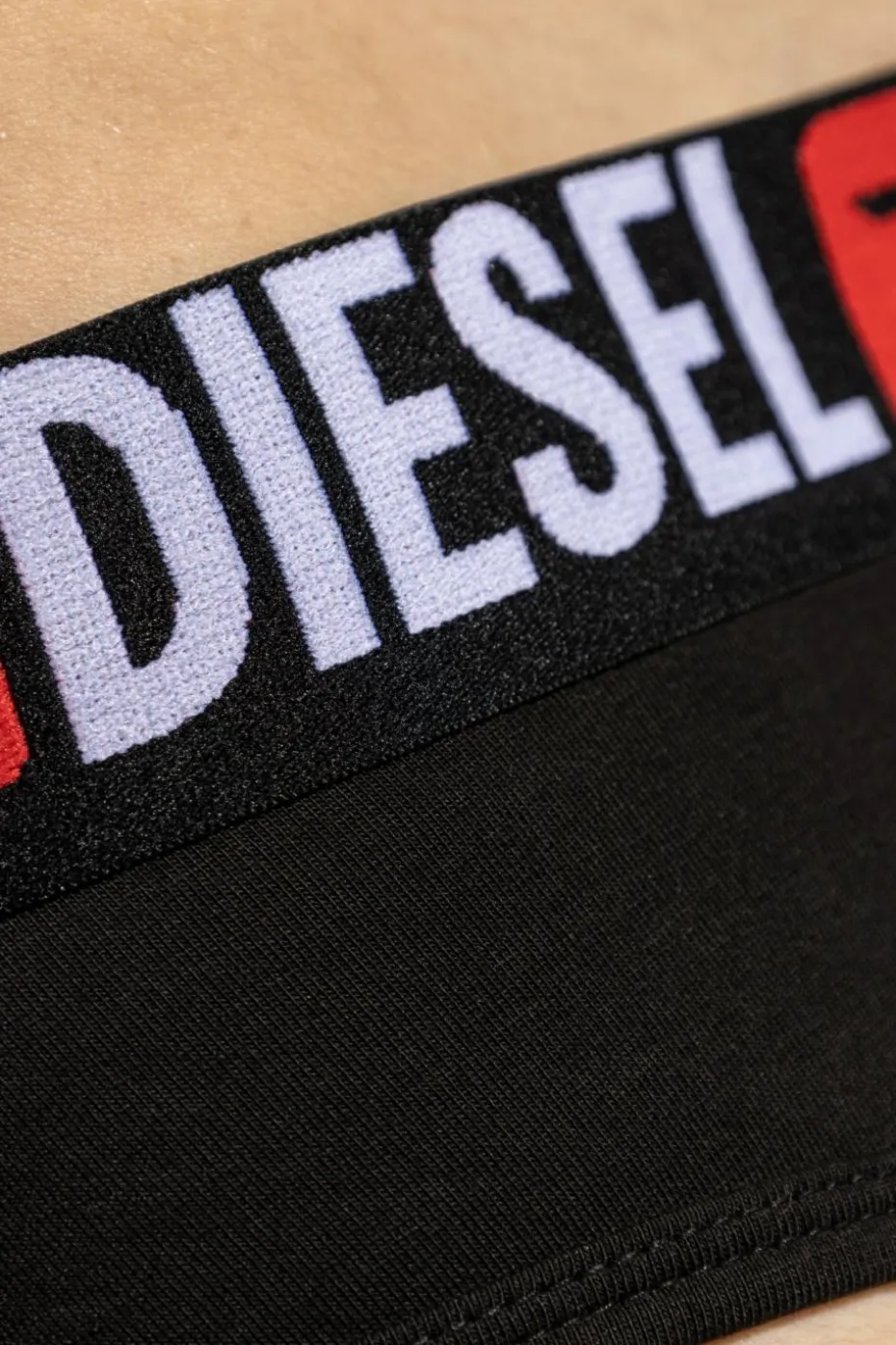 Diesel CZARNY Trójpak slipów `UMBR-ANDRETHREEPACK`
