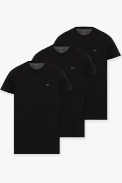 Diesel CZARNY Trójpak t-shirtów ‘UMTEE’