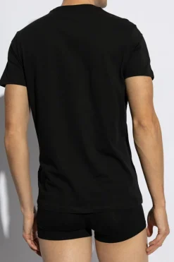 Diesel CZARNY Trójpak t-shirtów ‘UMTEE-MICHAEL3PACK’