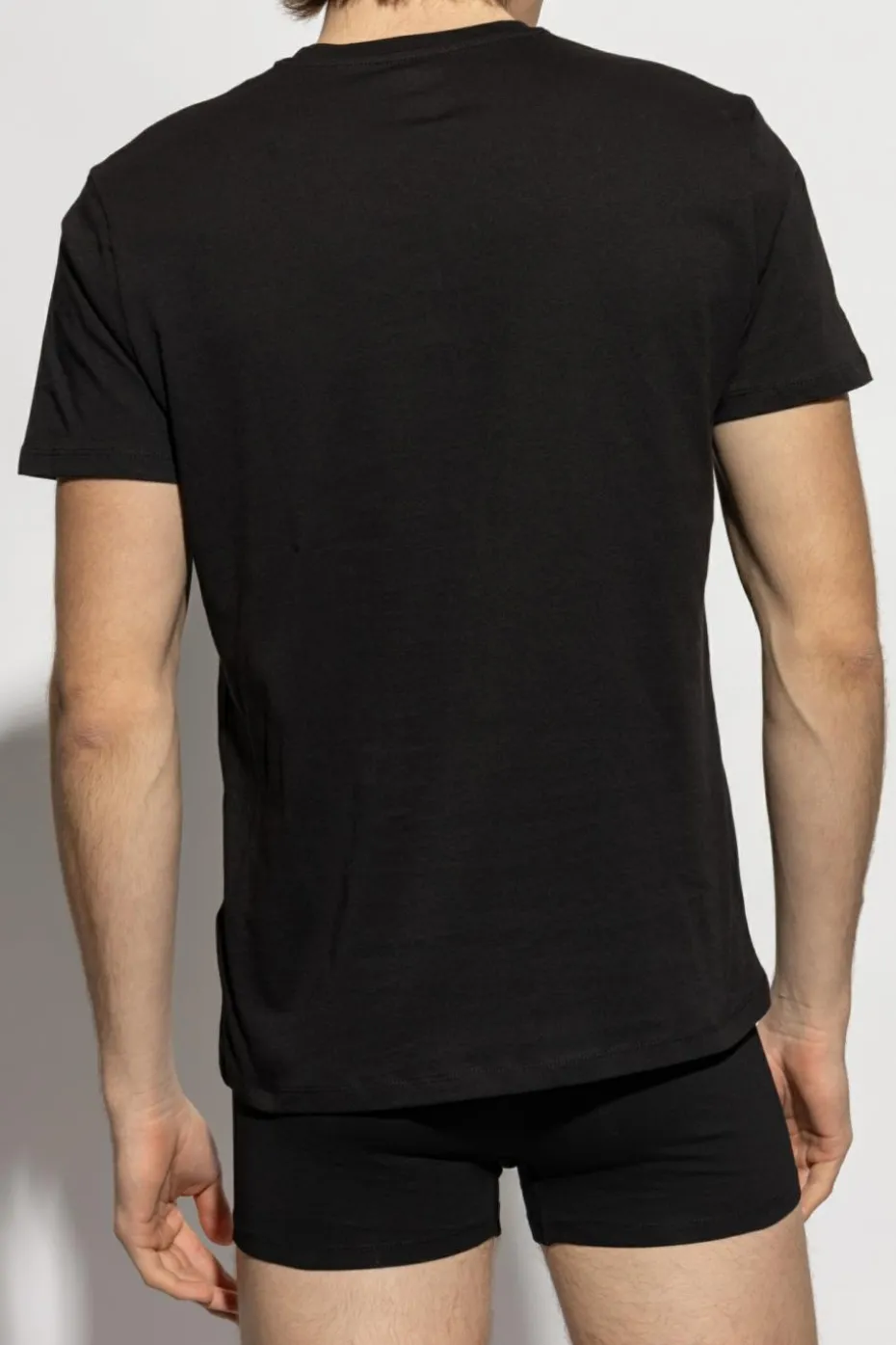 Diesel CZARNY Trójpak t-shirtów `MICHAEL-D-BOX-3PACK`