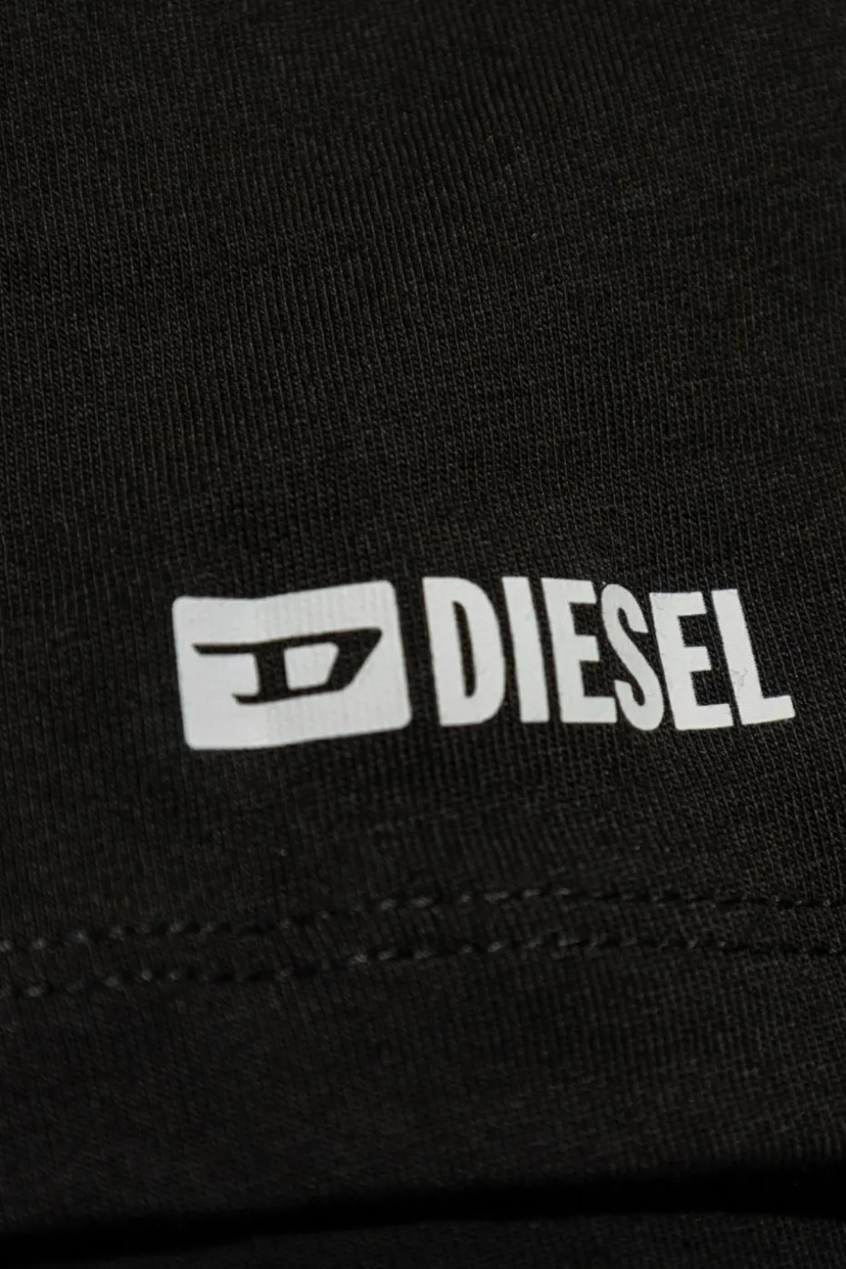 Diesel CZARNY Trójpak t-shirtów `MICHAEL-D-BOX-3PACK`