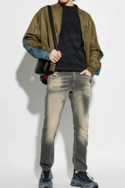 Diesel CZARNY T-shirt `T-ADJUST-R13`