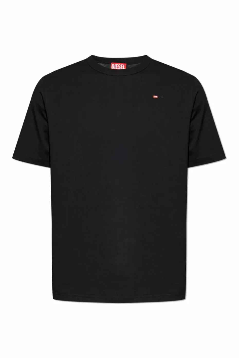 Diesel CZARNY T-shirt `T-ADJUST-MICRODIV`