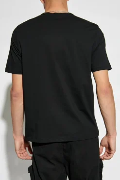 Diesel CZARNY T-shirt `T-ADJUST-MICRODIV`
