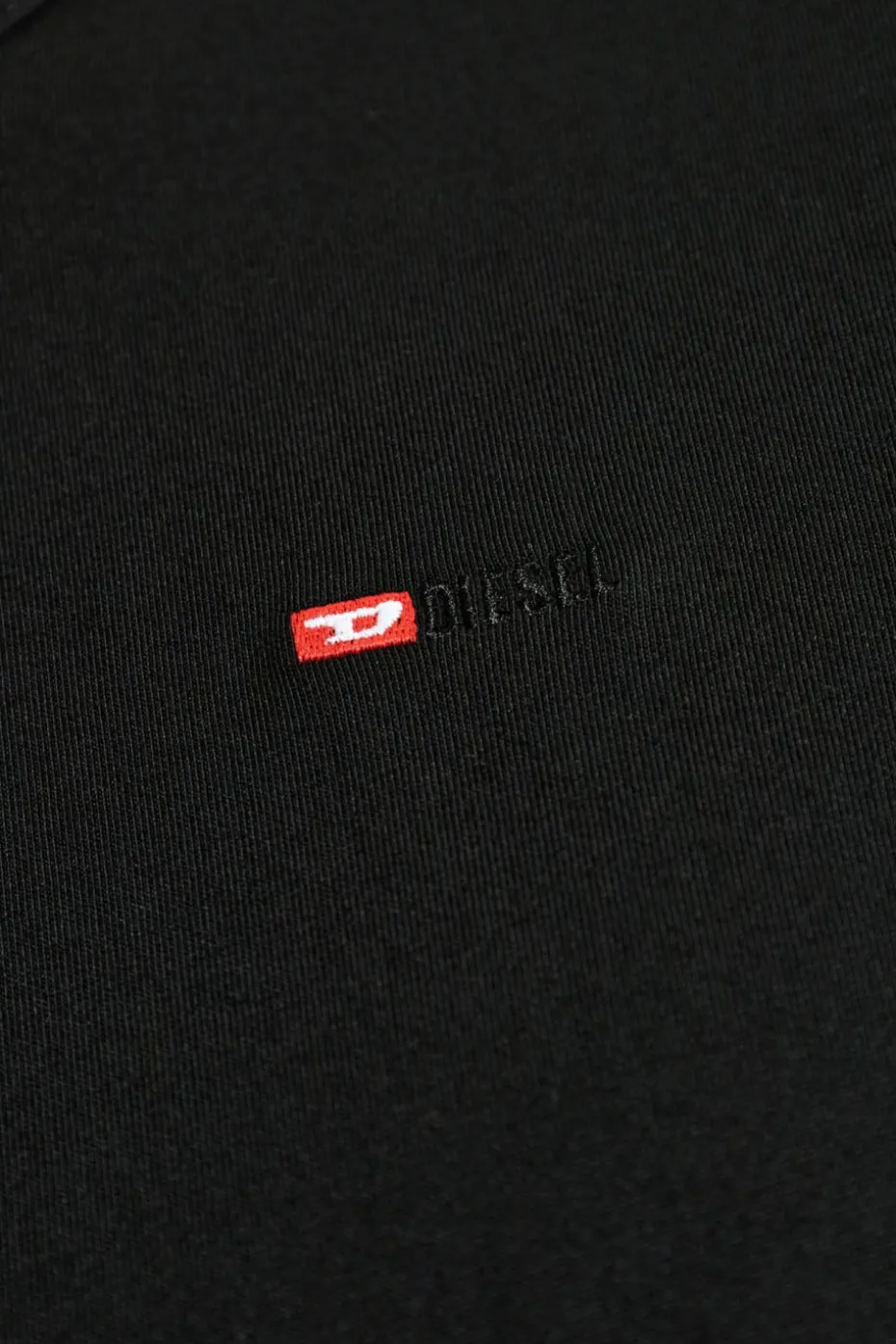 Diesel CZARNY T-shirt `T-ADJUST-MICRODIV`