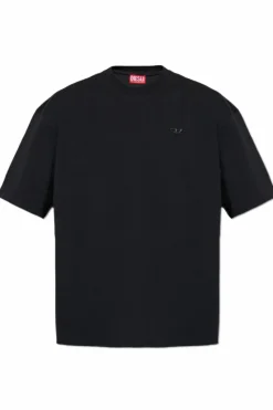 Diesel CZARNY T-shirt `T-BOGGY-T1`