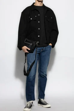 Diesel CZARNY T-shirt `T-BOXT-R30`