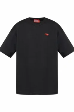 Diesel CZARNY T-shirt `T-BOXT-T6`