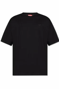 Diesel CZARNY T-shirt `T-BOXT-T24`