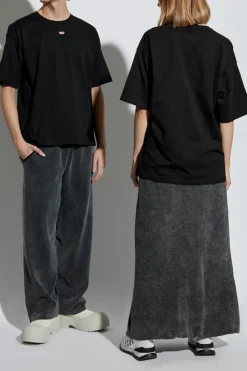 Diesel CZARNY T-shirt `T-BOXT-D`
