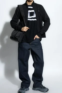 Diesel CZARNY T-shirt `T-DOXT`