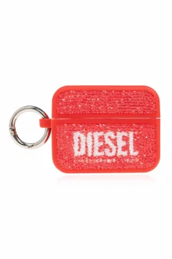 Diesel CZERWONY Etui na słuchawki `SWAROVSKI CRYSTAL AIRPOD CAS`