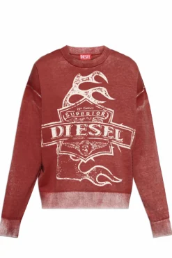 Diesel CZERWONY Sweter `K-BELEZ`