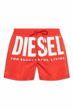 Diesel CZERWONY Szorty kąpielowe `KEN-37-D-CORE`