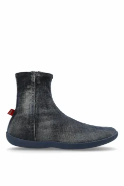 Diesel GRANATOWY Jeansowe buty `D-SHOCK D-SHOCK BT`