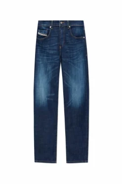 Diesel GRANATOWY Jeansy ` 2019 D-STRUKT` L.32
