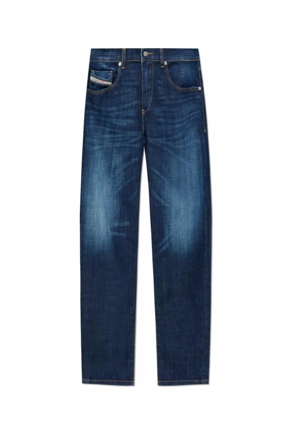Diesel GRANATOWY Jeansy ` 2019 D-STRUKT` L.32